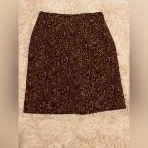 Loft Cheetah Print Skirt